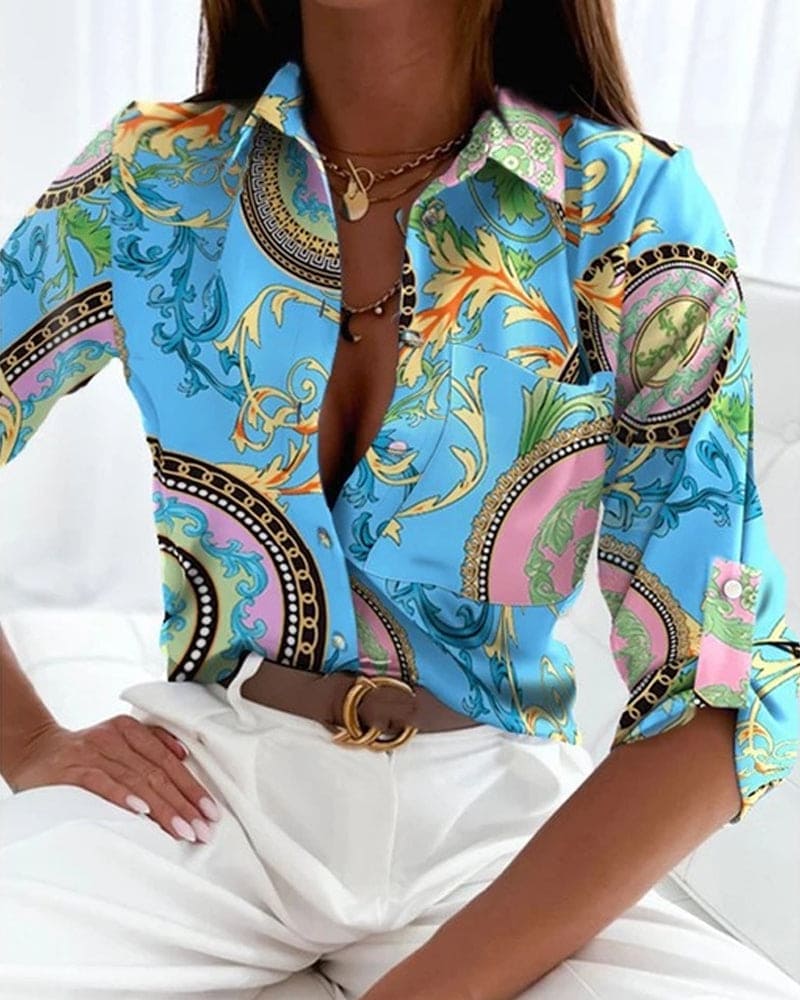 Zephyr | Bedruckte Bluse