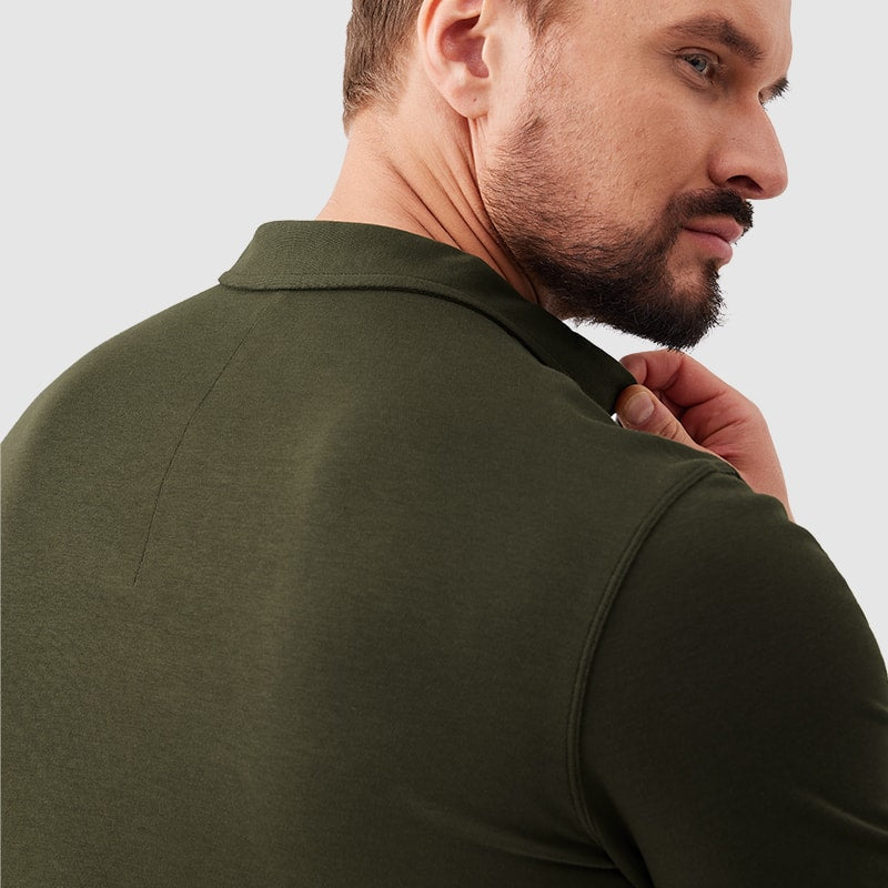 Luca | Poloshirt mit geruchsneutralisierender Technologie und feuchtigkeitsregulierenden Eigenschaften für Herren