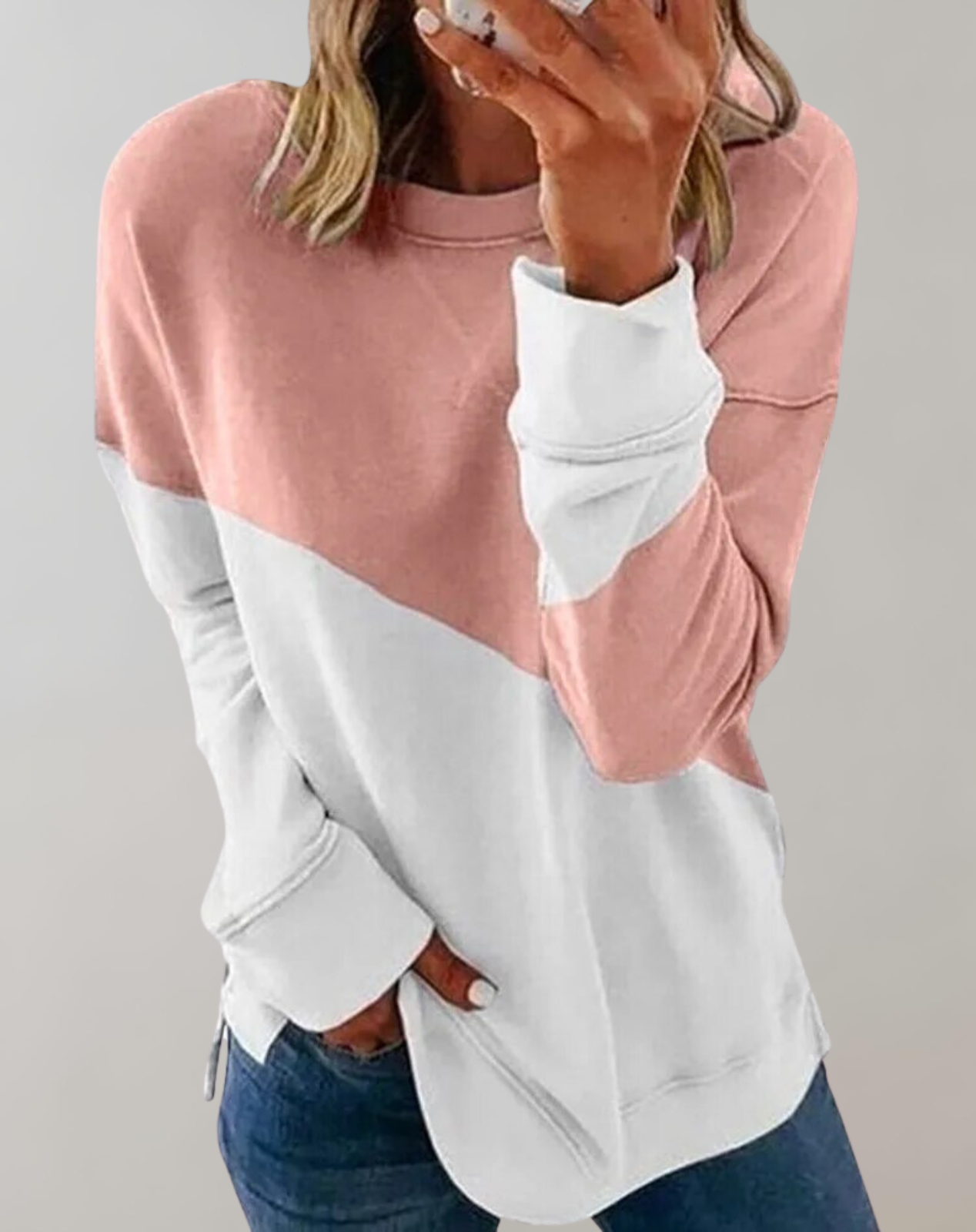 Liora | Sweatshirt mit zeitloser Eleganz und atmungsaktivem Stoff für Frauen