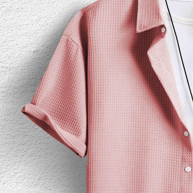 Livia | Waffel-Hemd mit Luftdurchlässigem Material für Damen