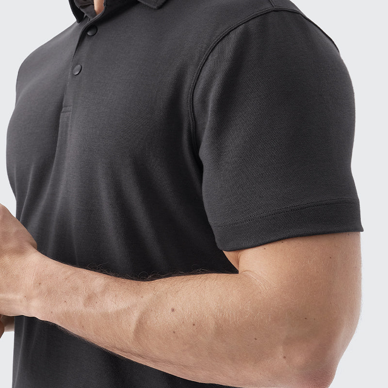 Luca | Poloshirt mit geruchsneutralisierender Technologie und feuchtigkeitsregulierenden Eigenschaften für Herren