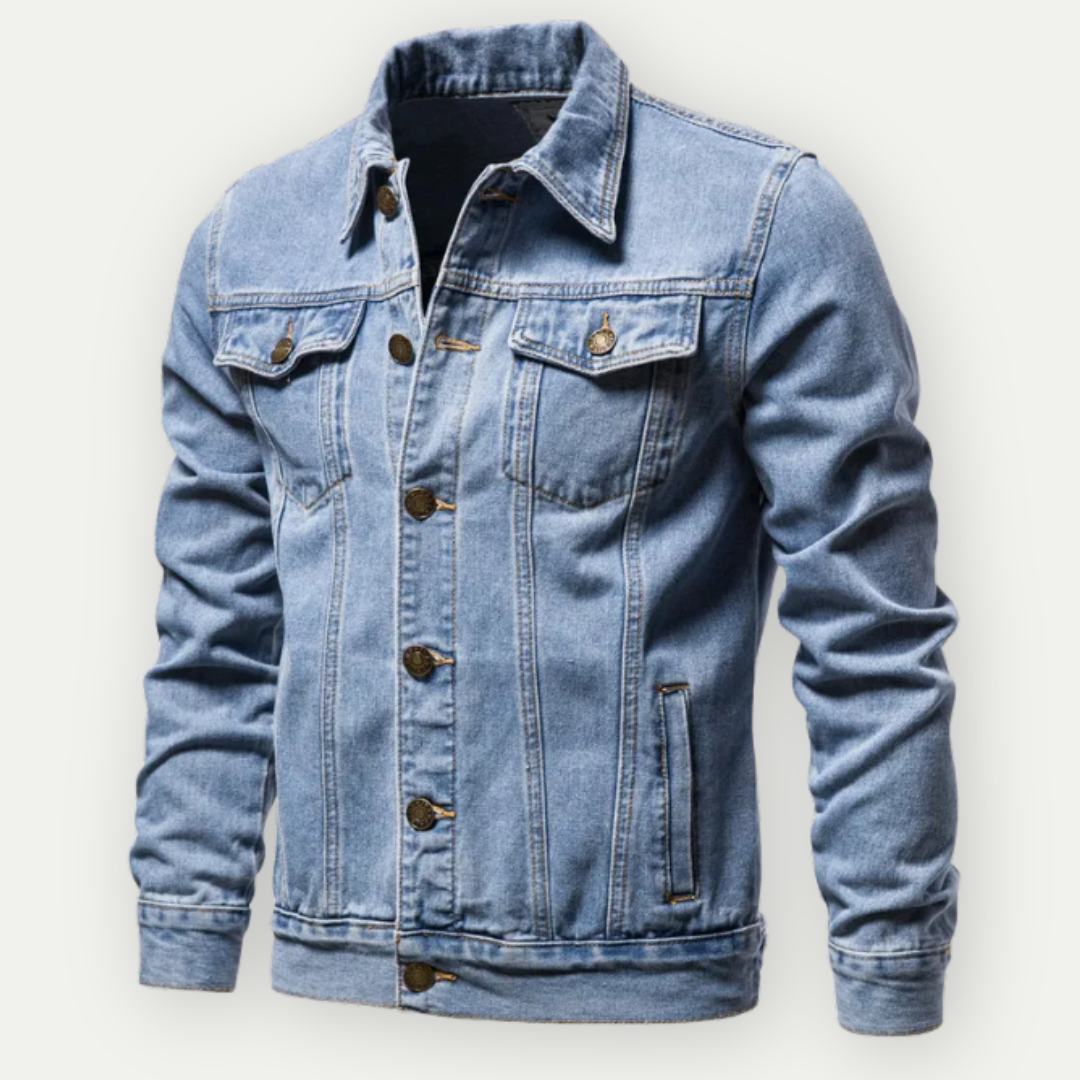 Jasper | Jeansjacke mit Atmungsaktivem Material und Fleckabweisender Beschichtung für Männer