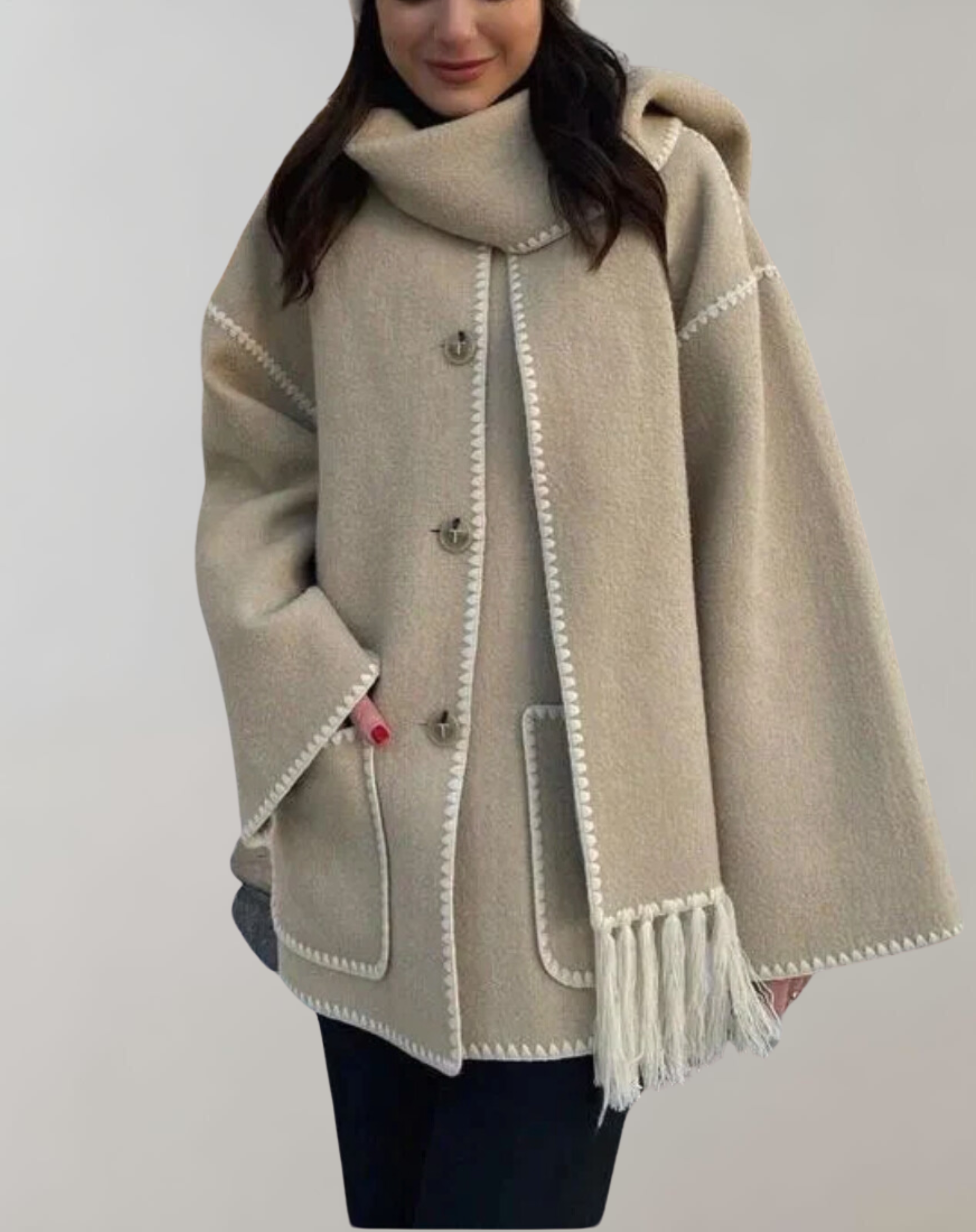 Celestia | Mantel mit Stil und Eleganz für Frauen