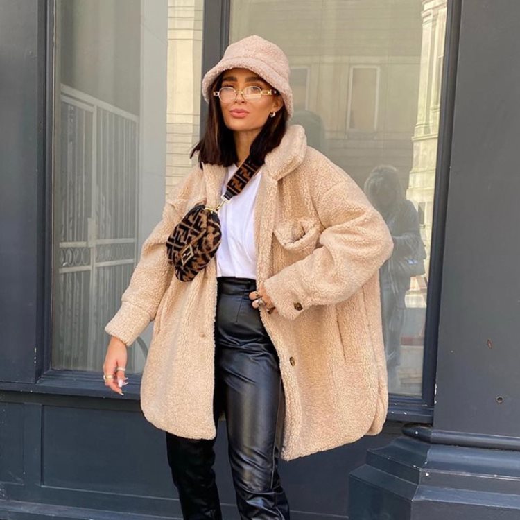 Luna | Teddy-Jacke mit Eleganz und Zeitlosigkeit für Frauen