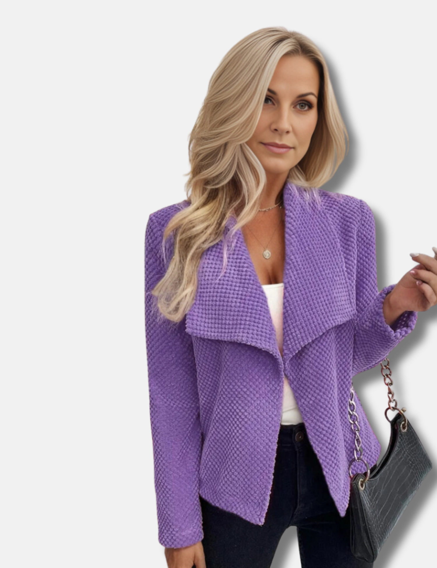 Celestia | Jacke mit Lässigem Stil und Eleganten Kragen für Frauen