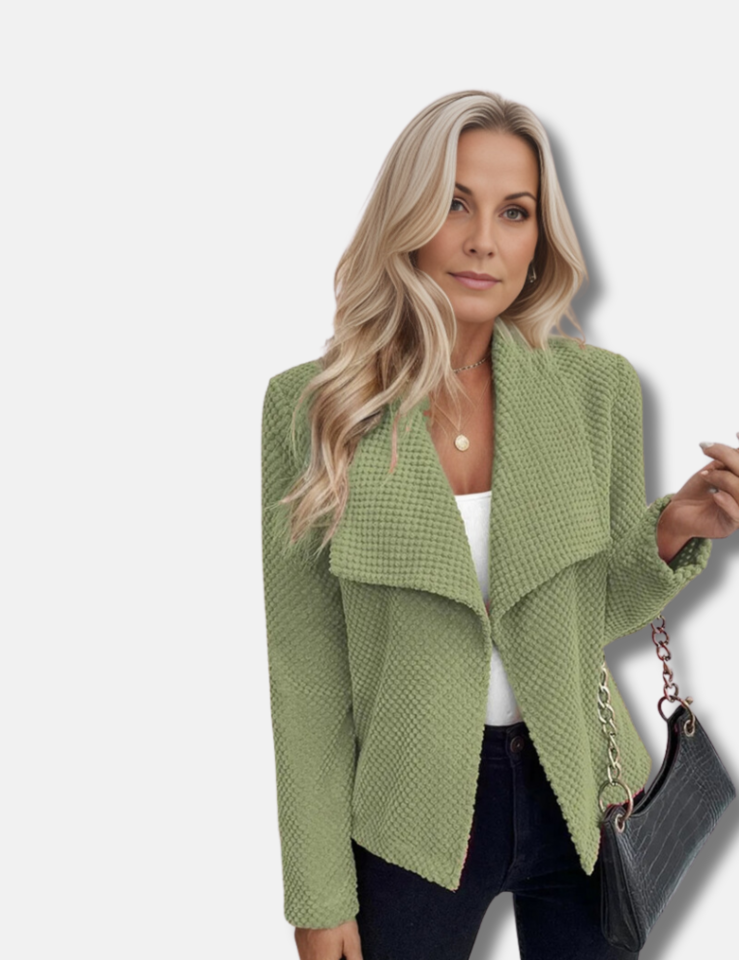 Celestia | Jacke mit Lässigem Stil und Eleganten Kragen für Frauen