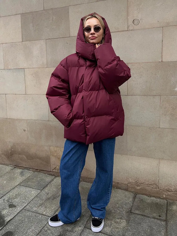 Mabel | Damenmantel mit zeitloser Eleganz und hervorragender Wärme für den Winter