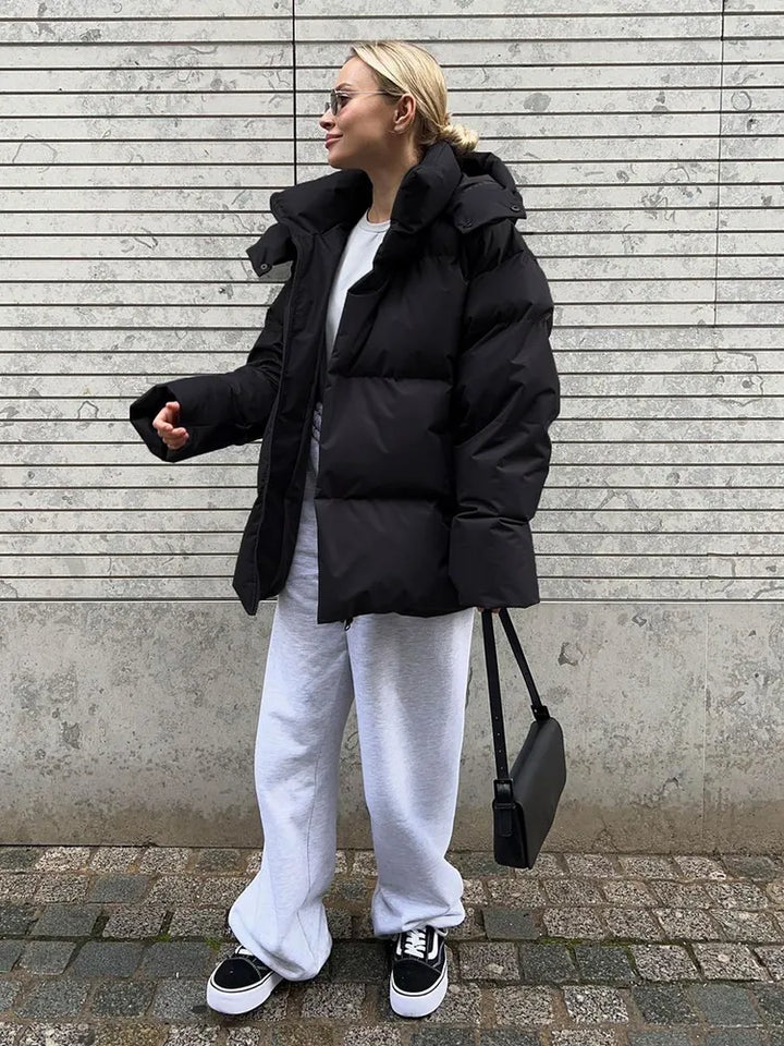 Mabel | Damenmantel mit zeitloser Eleganz und hervorragender Wärme für den Winter