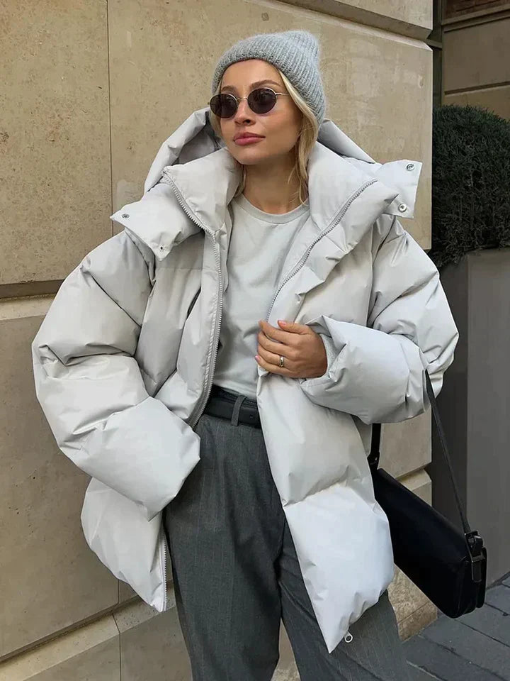 Mabel | Damenmantel mit zeitloser Eleganz und hervorragender Wärme für den Winter