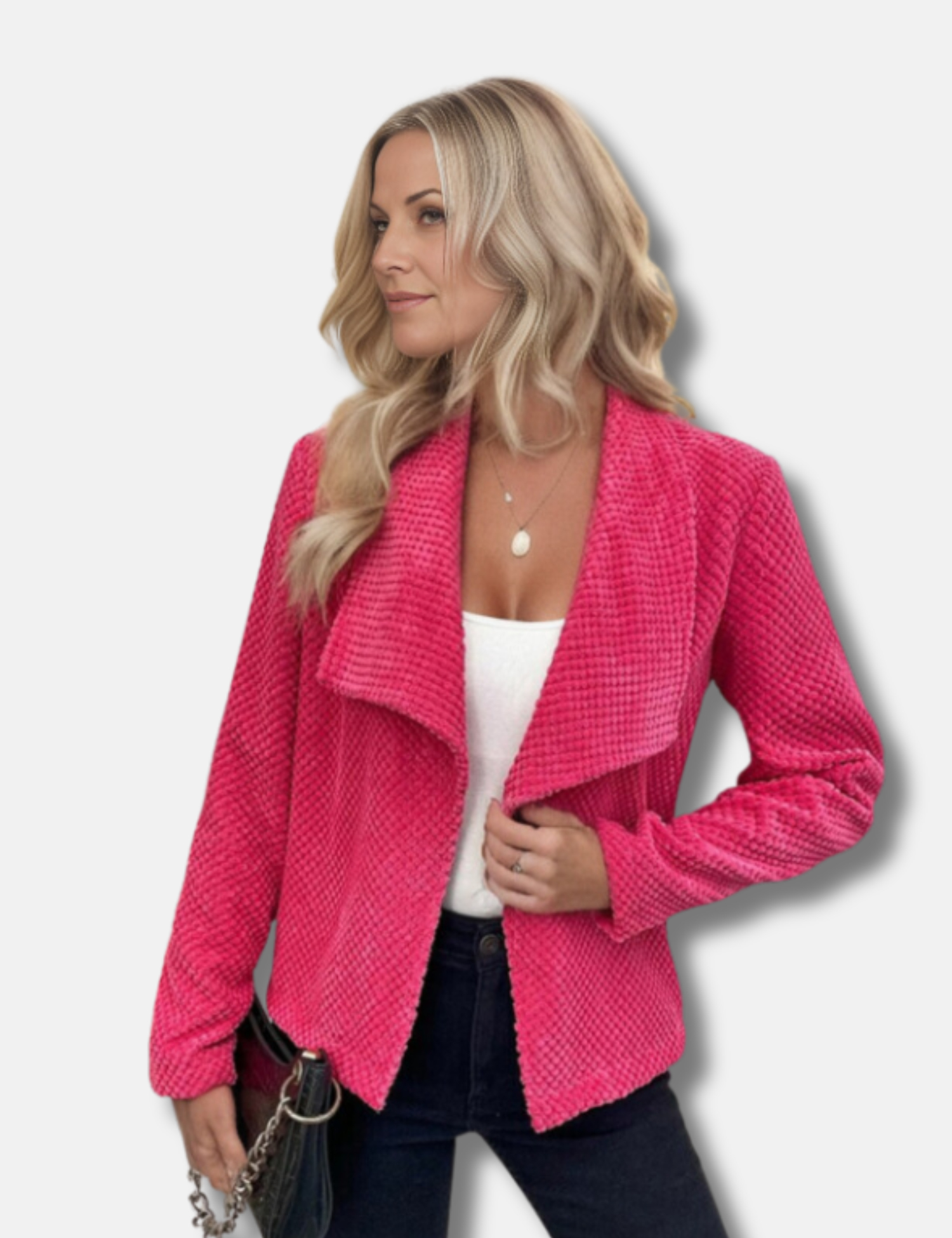 Celestia | Jacke mit Lässigem Stil und Eleganten Kragen für Frauen