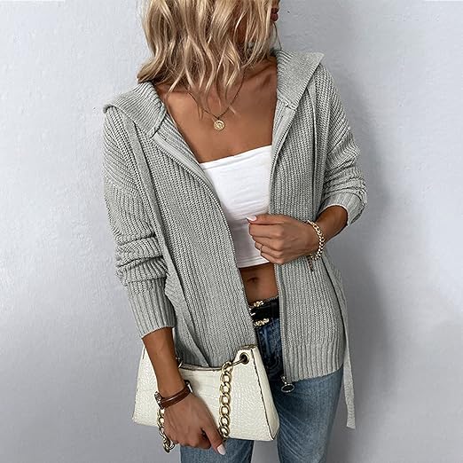 Luna | Strickjacke mit Wasserdichtem Material und Elegantem Design für Frauen