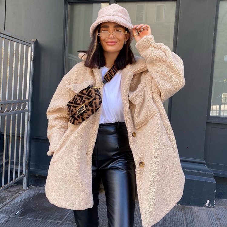 Luna | Teddy-Jacke mit Eleganz und Zeitlosigkeit für Frauen