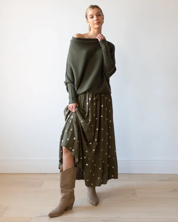 Celestia | Pullover mit Asymmetrischem Design und Atmungsaktivem Stoff für Frauen