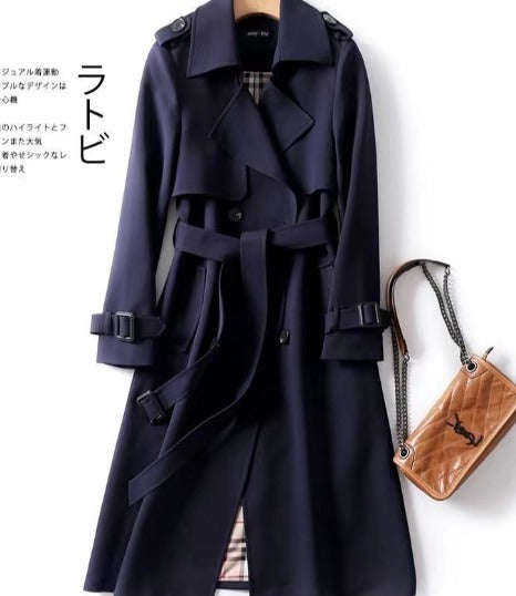 Celestia | Trenchcoat mit zeitlosem Stil und wetterfestem Design für Frauen