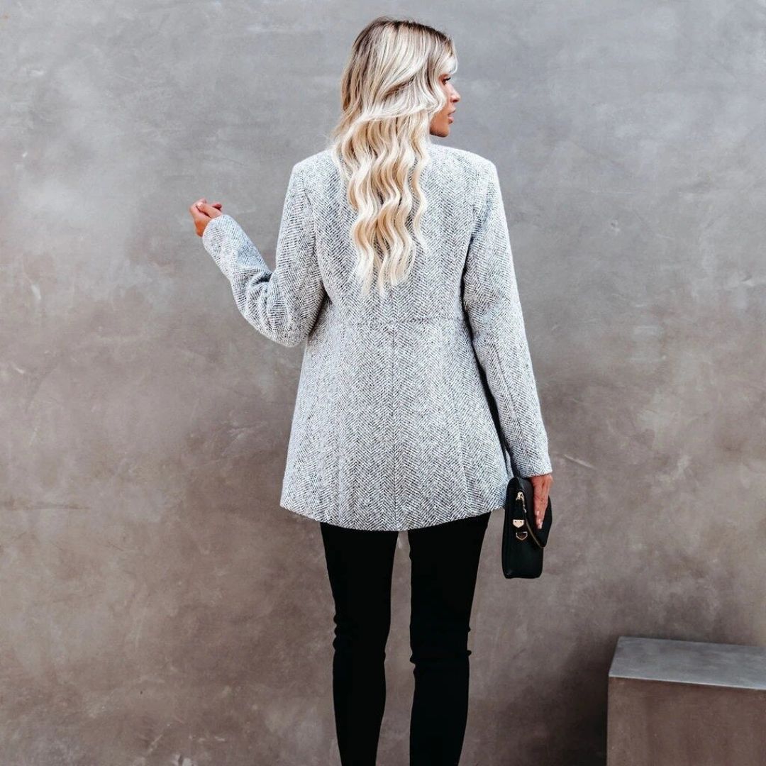 Vivienne | Jacke mit Eleganter Tweed-Optik und Stil für Damen