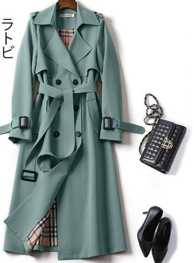 Celestia | Trenchcoat mit zeitlosem Stil und wetterfestem Design für Frauen