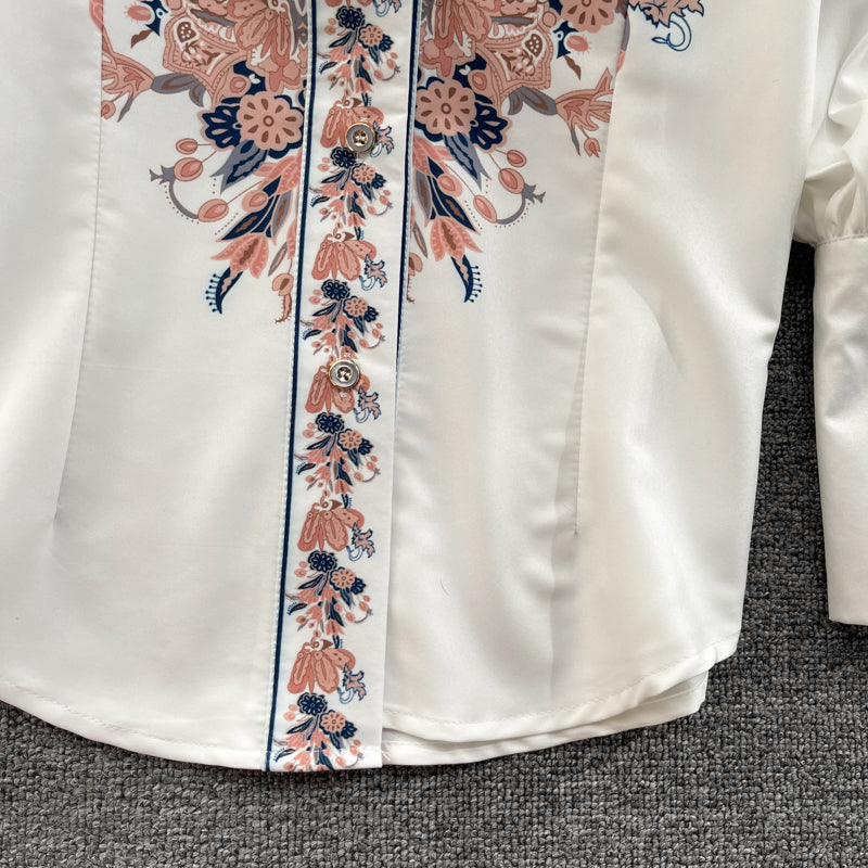 Aurelia | Bluse mit Puffärmeln und Schmeichelnder Passform für Damen