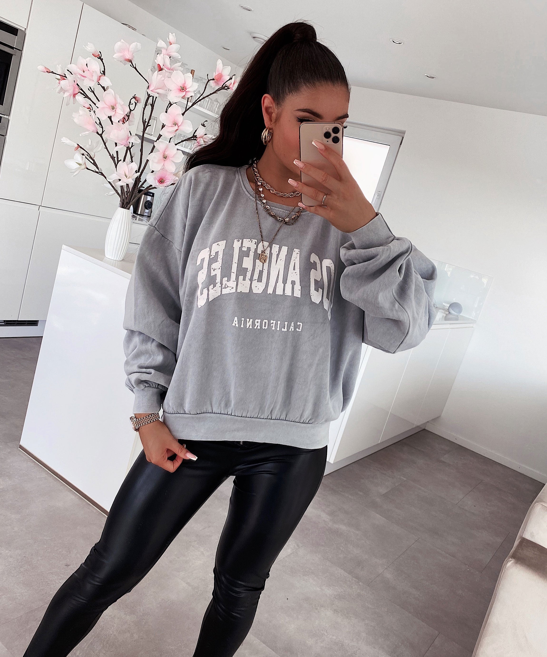Livia | Oversize-Jacke mit Gemütlichem Schnitt und Einheitsgröße für Alle