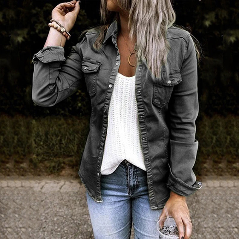 Celina | Jeansjacke mit Stil und Vielseitigkeit für Damen