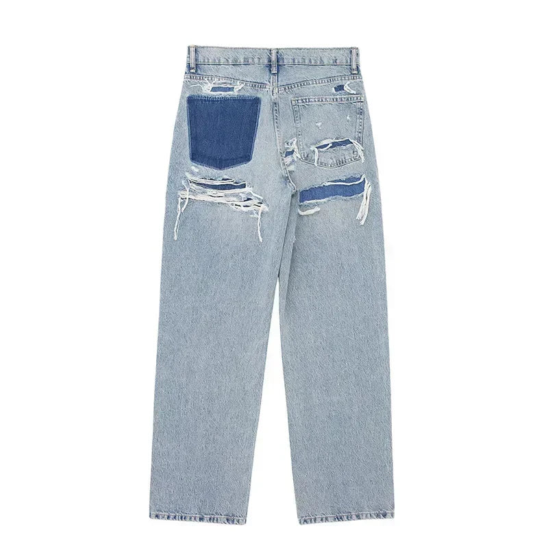 Liora | Baggy-Jeans mit Hoher Taille und Bequemer Passform für Frauen