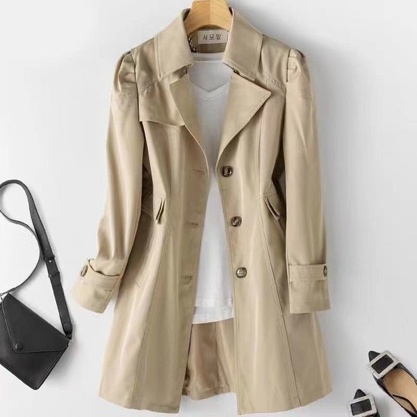 Celestine | Trenchcoat mit zeitlosem Design und hochwertigem Material für Damen