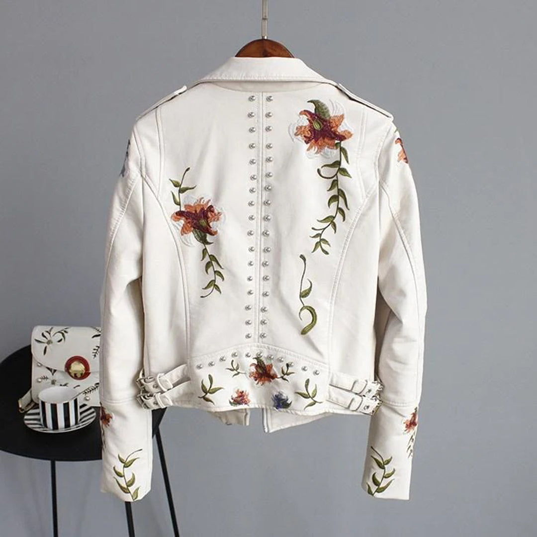 Liora | Damenjacke mit Floralem Muster und Leichtem Stoff für Frühling und Sommer