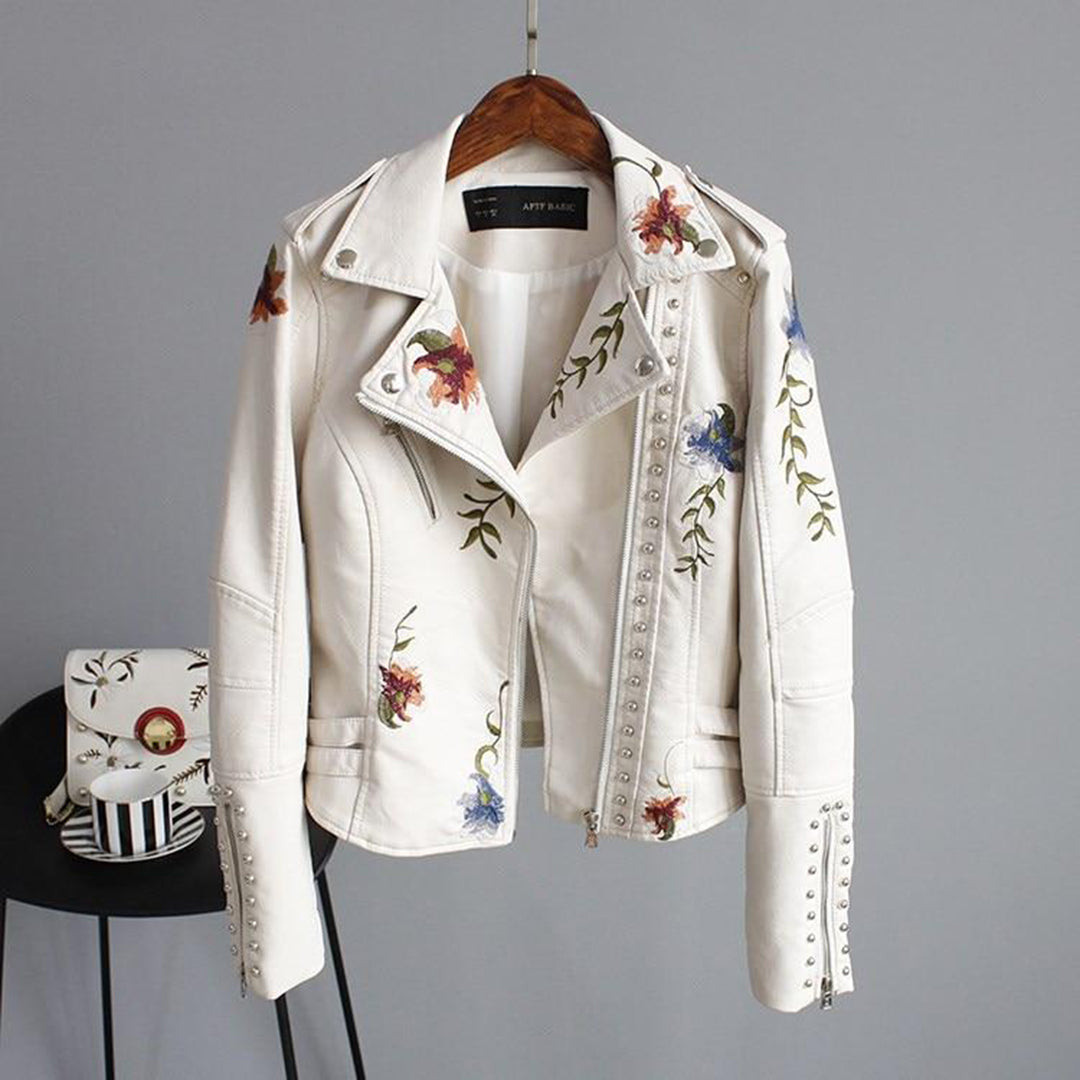 Liora | Damenjacke mit Floralem Muster und Leichtem Stoff für Frühling und Sommer