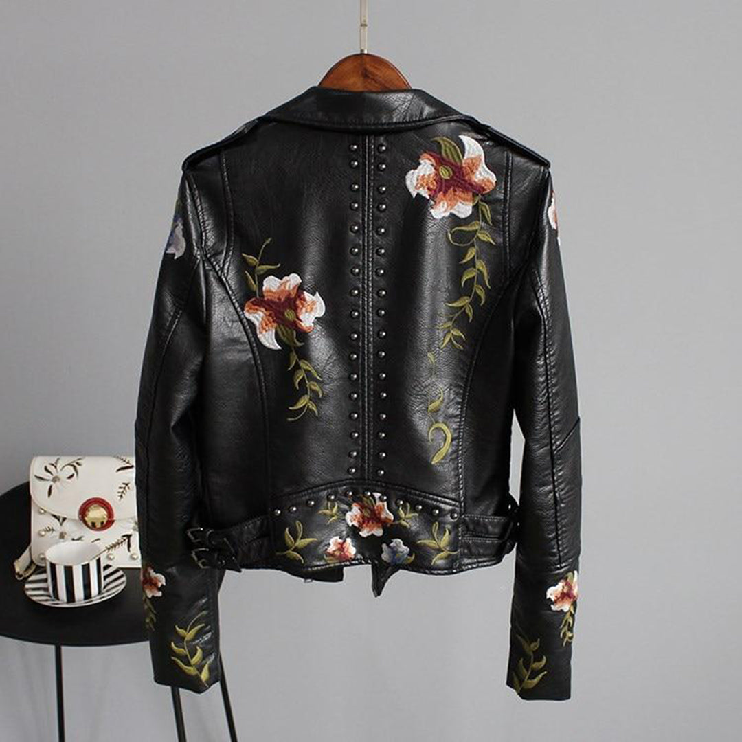 Liora | Damenjacke mit Floralem Muster und Leichtem Stoff für Frühling und Sommer