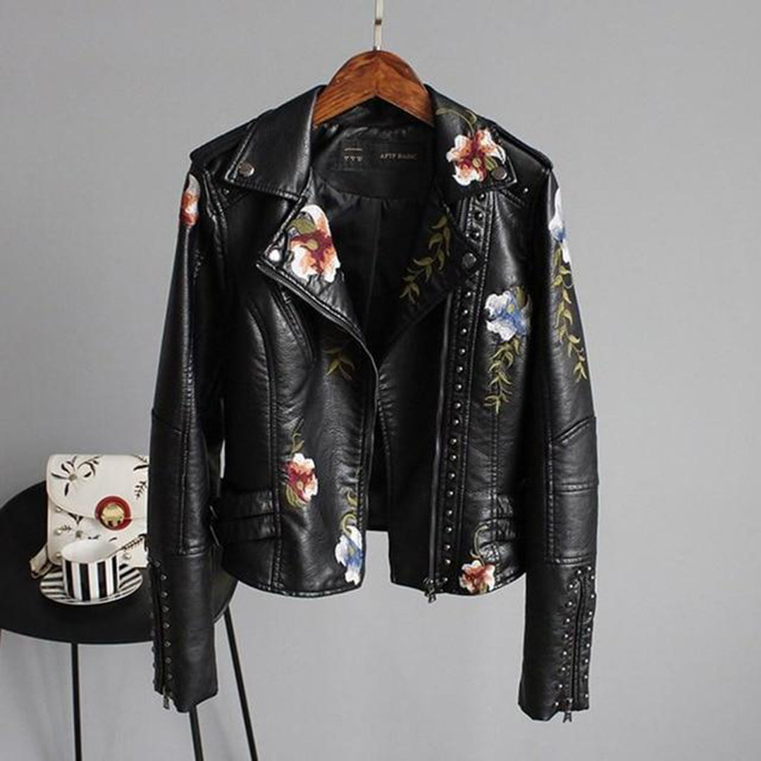 Liora | Damenjacke mit Floralem Muster und Leichtem Stoff für Frühling und Sommer
