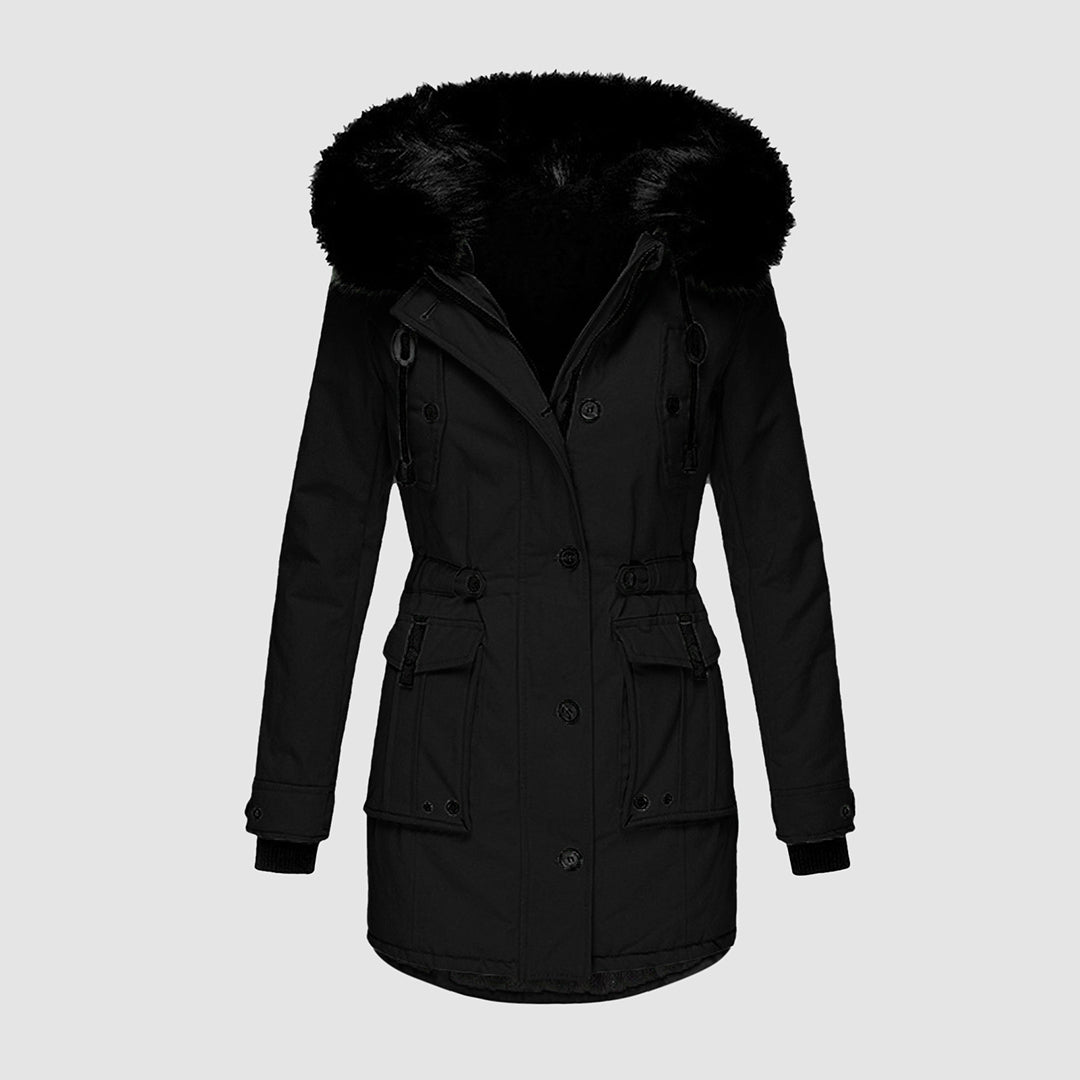 Luna | Wintermantel mit Warmem Fleece-Futter für Damen