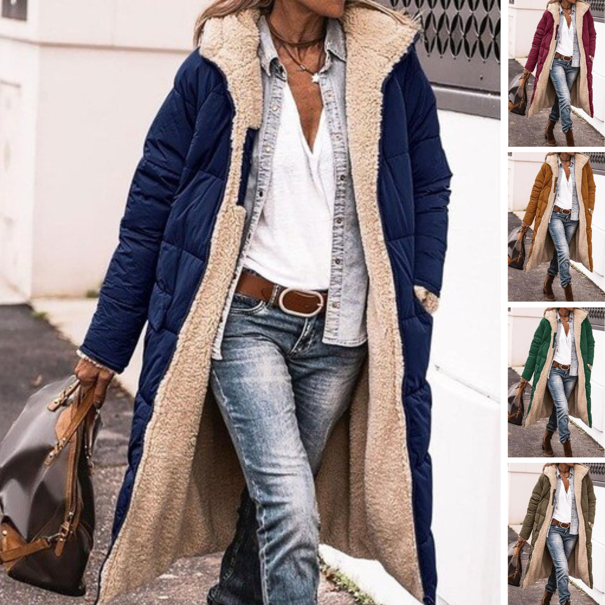 Mira | Wendbarer Sherpa-Puffermantel mit Stil und Gemütlichkeit für den Winter