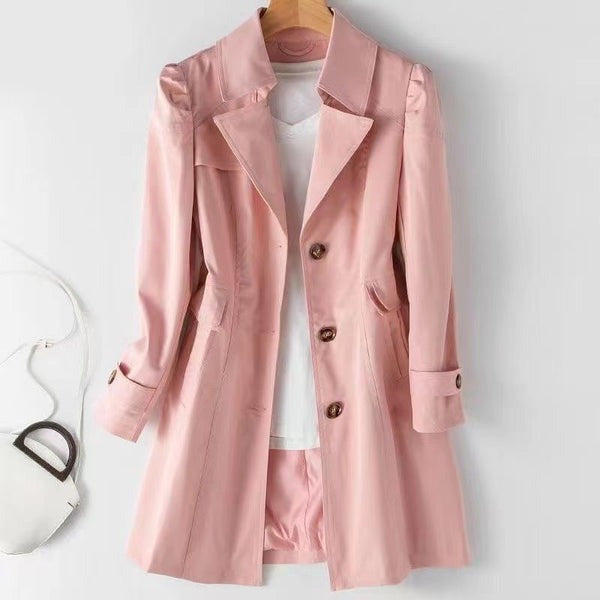 Celestine | Trenchcoat mit zeitlosem Design und hochwertigem Material für Damen