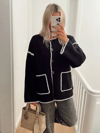 Livia | Jacke mit elegantem Design und Kaschmir für Damen