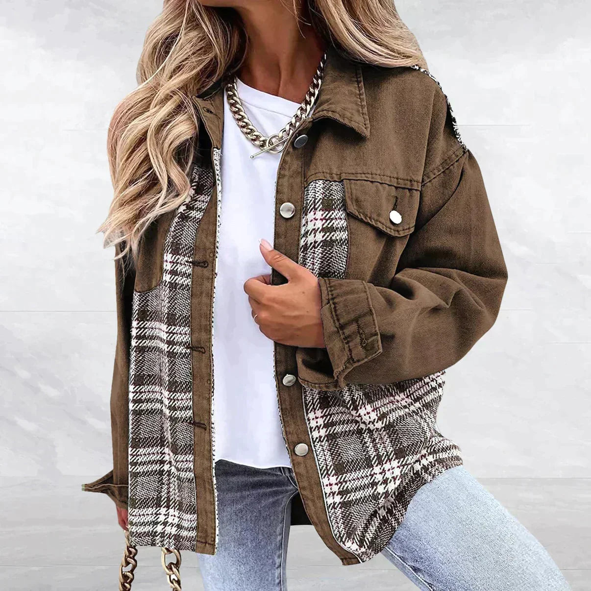 Livia | Jeansjacke mit Hoher Qualität und Zeitlosem Design für Damen