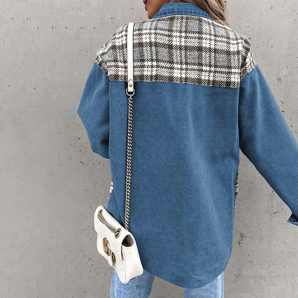 Livia | Jeansjacke mit Hoher Qualität und Zeitlosem Design für Damen