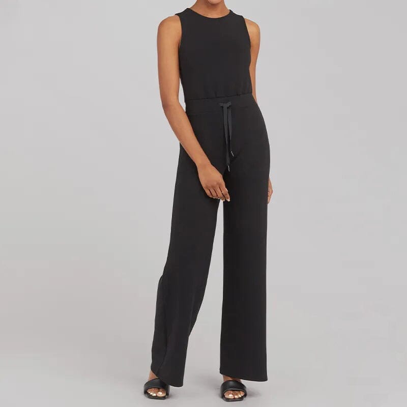 Livia | Ärmelloser Jumpsuit mit Leichtem Stoff und Maßgeschneiderter Passform für Damen