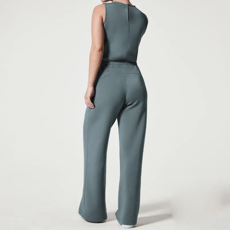 Livia | Ärmelloser Jumpsuit mit Leichtem Stoff und Maßgeschneiderter Passform für Damen