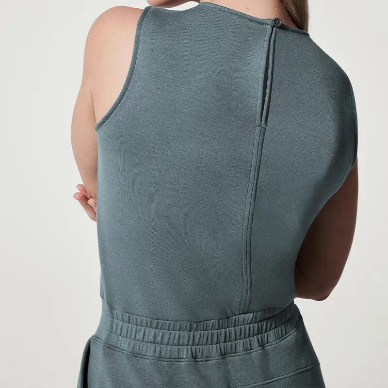 Livia | Ärmelloser Jumpsuit mit Leichtem Stoff und Maßgeschneiderter Passform für Damen