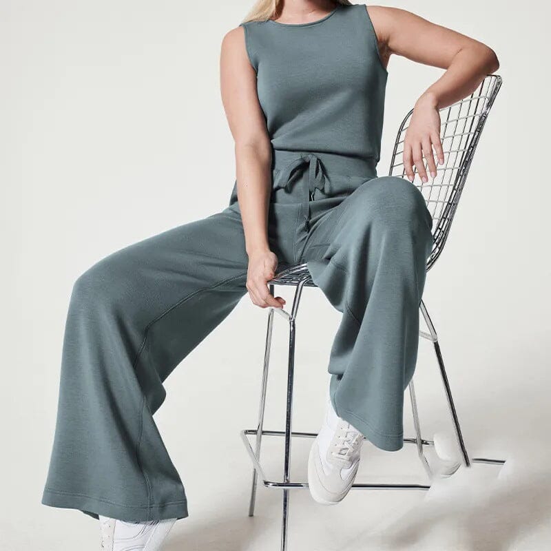 Livia | Ärmelloser Jumpsuit mit Leichtem Stoff und Maßgeschneiderter Passform für Damen