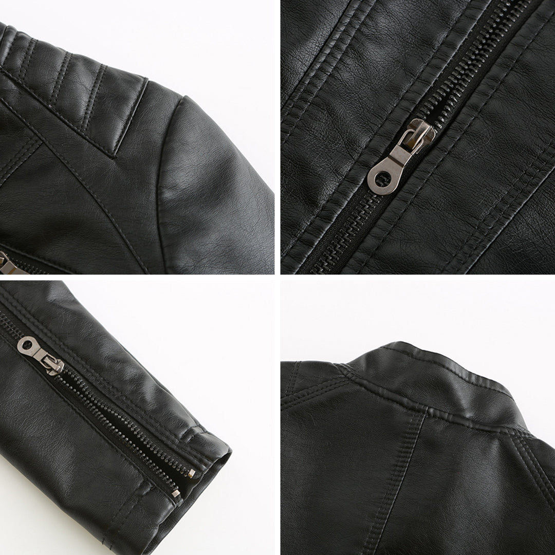 Livia | Lederjacke mit Eleganten Details und Vielseitigem Styling für Frauen