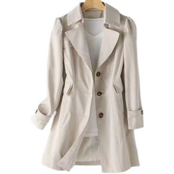 Celestine | Trenchcoat mit zeitlosem Design und hochwertigem Material für Damen