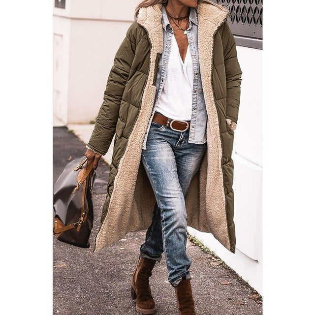 Mira | Wendbarer Sherpa-Puffermantel mit Stil und Gemütlichkeit für den Winter