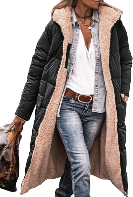 Mira | Wendbarer Sherpa-Puffermantel mit Stil und Gemütlichkeit für den Winter