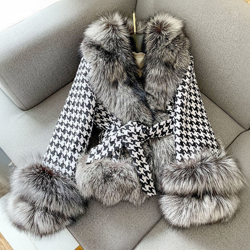 Emilia | Pelzjacke mit Luxuriösem Design und Opulenz für den Winter