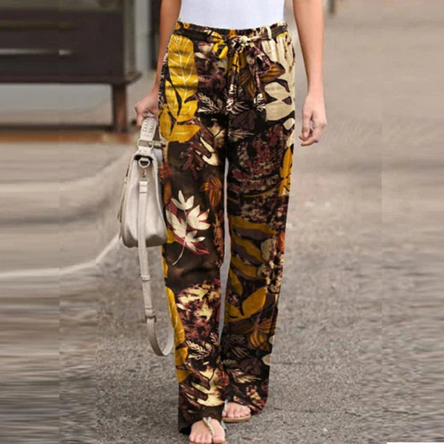 Livia | Print-Hose mit Hochwertigem Stretch und Atmungsaktivität für Damen