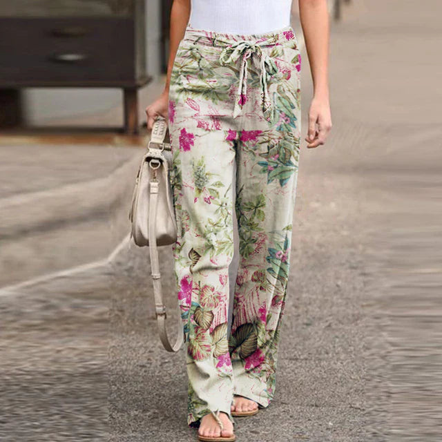 Livia | Print-Hose mit Hochwertigem Stretch und Atmungsaktivität für Damen