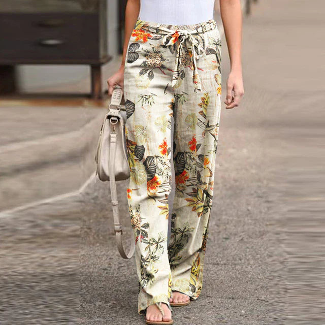 Livia | Print-Hose mit Hochwertigem Stretch und Atmungsaktivität für Damen