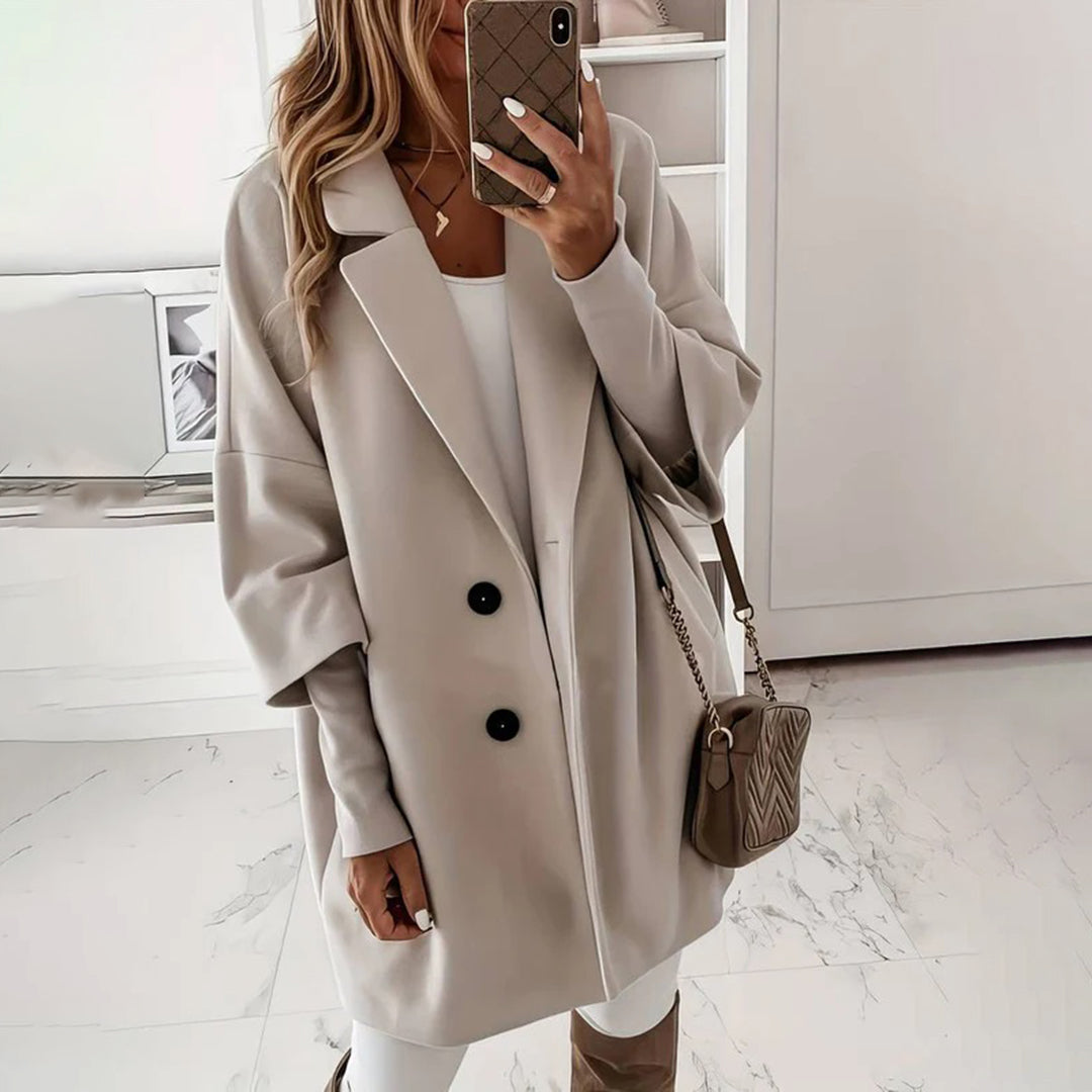 Celestine | Glamour-Mantel mit Raffinierter Eleganz für die Wintermode