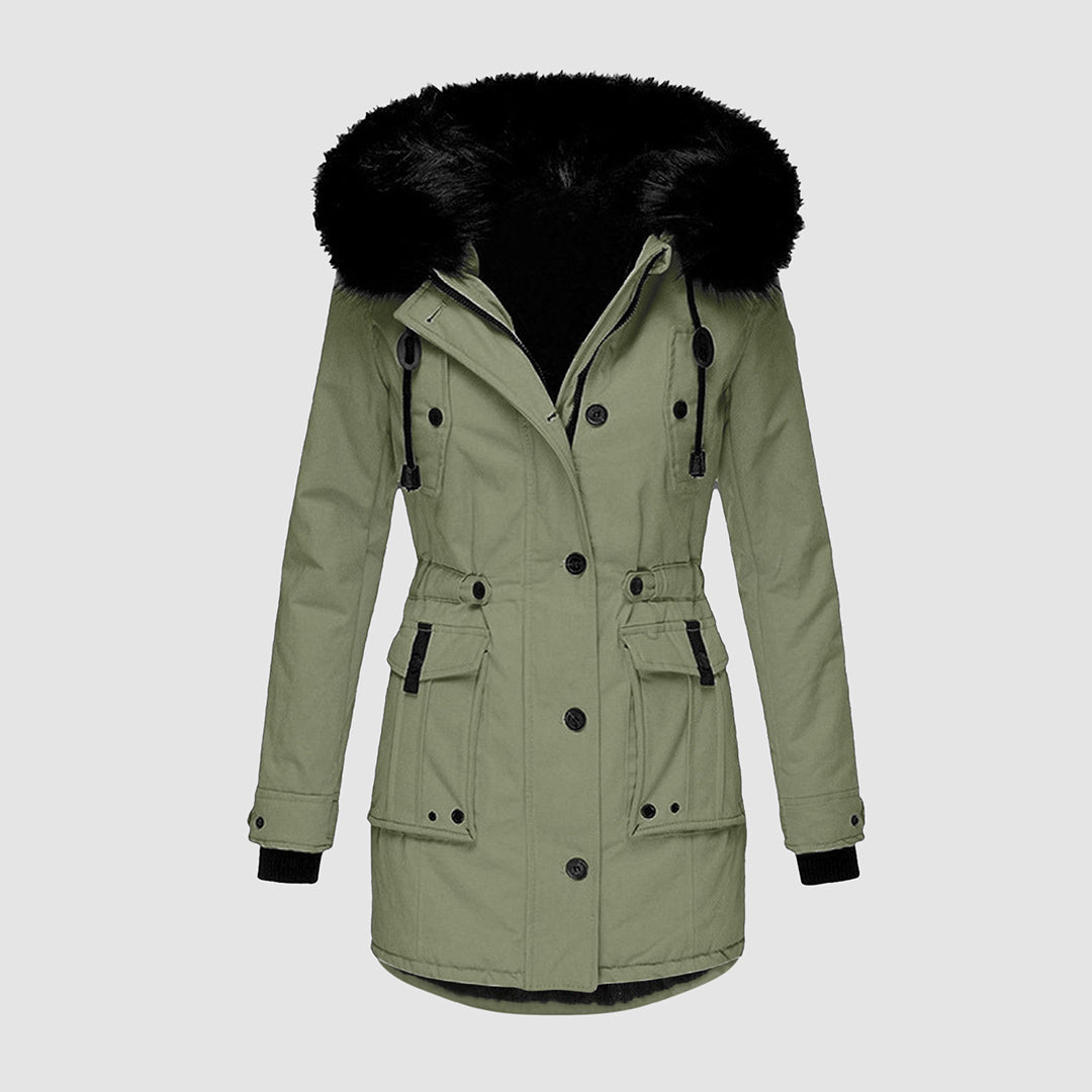 Luna | Wintermantel mit Warmem Fleece-Futter für Damen