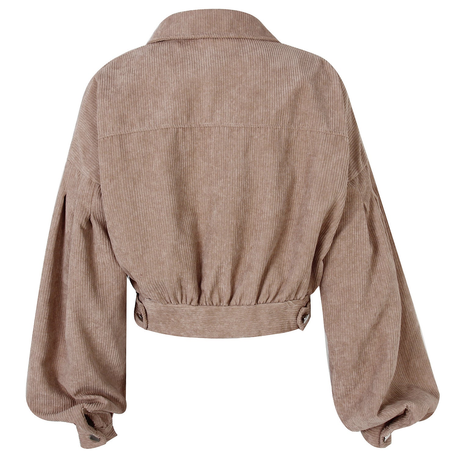 Luna | Cordjacke mit Nostalgischem Stil und Ballonärmeln für Frauen